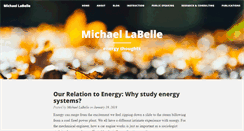 Desktop Screenshot of michaellabelle.com